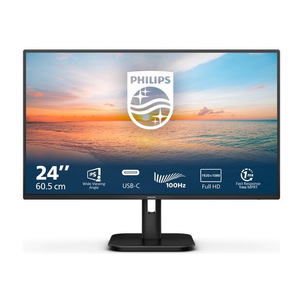 PHILIPS 24E1N1300A/00 23.8inch IPS 1920x1080 16:9 HDMI USB Black 48