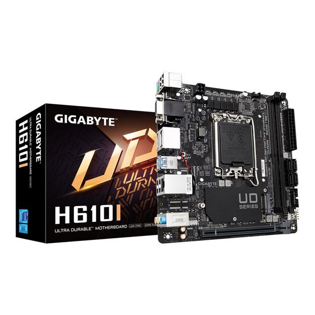 GIGABYTE H610I LGA1700 1xHDMI 1xDP