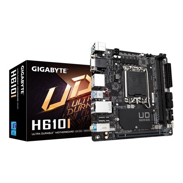 GIGABYTE H610I LGA1700 1xHDMI 1xDP 8