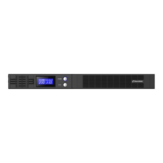 POWERWALKER VI 1500 R1U UPS Line-Interactive 1500VA 4x IEC OUT USB HID/RS-232 Rack 19