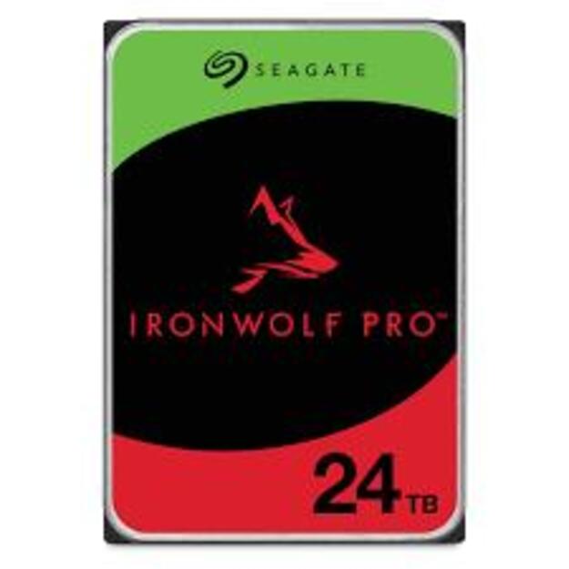 HDD|SEAGATE|IronWolf Pro|24TB|SATA|512 MB|7200 rpm|Discs/Heads 10/20|3,5 |ST24000NT002