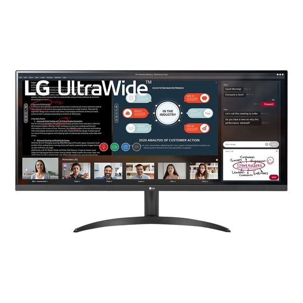 LG 34WP500-B 34inch IPS WFHD 2560x1080 21:9 250cd/m2 75Hz 2xHDMI