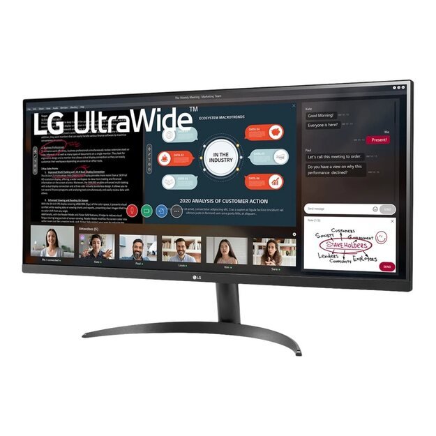 LG 34WP500-B 34inch IPS WFHD 2560x1080 21:9 250cd/m2 75Hz 2xHDMI