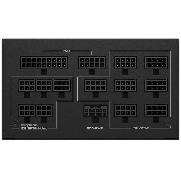 Power Supply|GIGABYTE|1300 Watts|Efficiency 80 PLUS GOLD|PFC Active|MTBF 100000 hours|GP-UD1300GMPG5 17