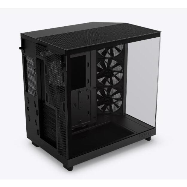 Case|NZXT|H6 Flow|MidiTower|Not included|ATX|MicroATX|MiniITX|Colour Black|CC-H61FB-01