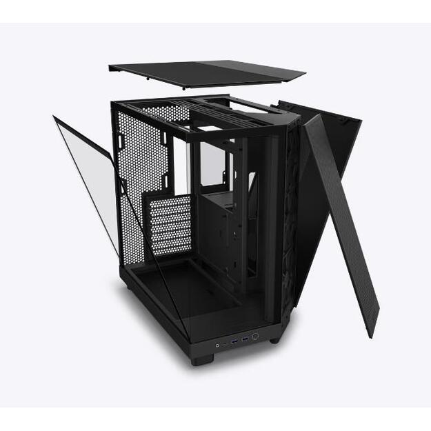 Case|NZXT|H6 Flow|MidiTower|Not included|ATX|MicroATX|MiniITX|Colour Black|CC-H61FB-01