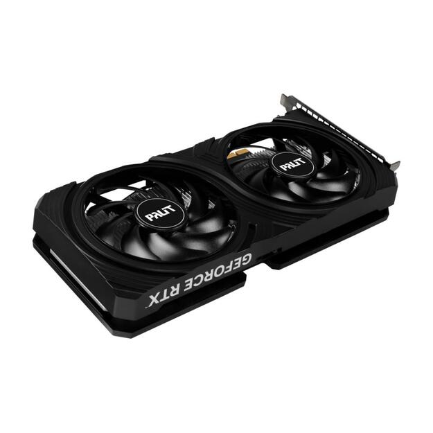 Graphics Card|PALIT|NVIDIA GeForce RTX 4060|8 GB|GDDR6|128 bit|PCIE 4.0 16x|GPU 1830 MHz|Dual Slot Fansink|2xHDMI|2xDisplayPort|NE64060019P1-1070L