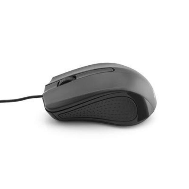 MOUSE USB OPTICAL BLACK/3-BUTTON MROS210 MEDIARANGE