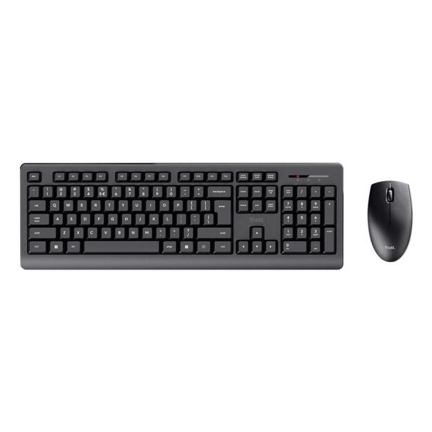 KEYBOARD +MOUSE WRL PRIMO SET/ENG 25347 TRUST 6