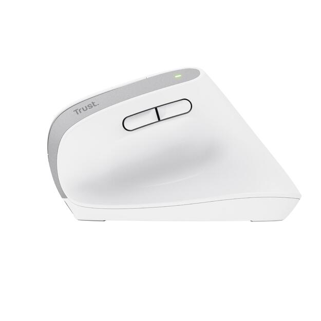 MOUSE USB OPTICAL WRL BAYO+/ERGONOMIC WHT 25399 TRUST 8