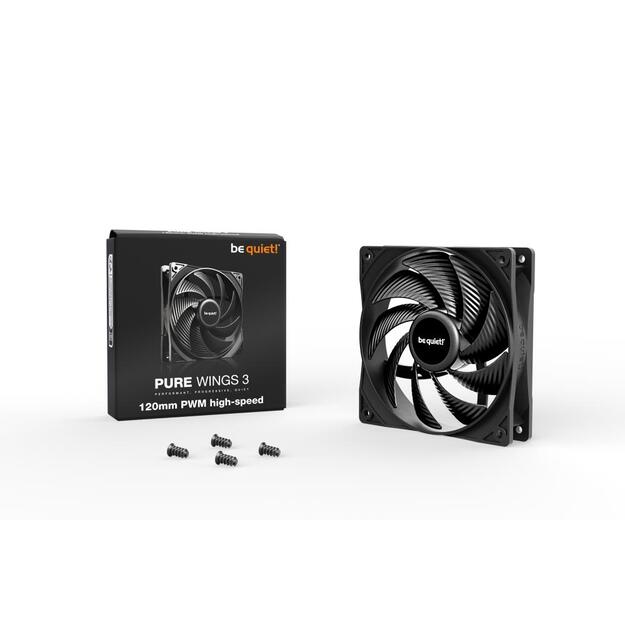 BE QUIET PURE WINGS 3 120mm PWM high-speed Fan