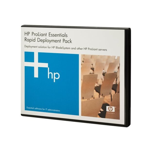 HPE ProLiant Essentials Rapid Deployment Pack 1-Server License + 1y 24x7 Technical Support and Updates