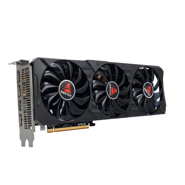 Graphics Card|BIOSTAR|AMD Radeon RX 6700 XT|12 GB|GDDR6|192 bit|PCIE 4.0 16x|Triple slot Fansink|1xHDMI|3xDisplayPort|VA67S6TML9