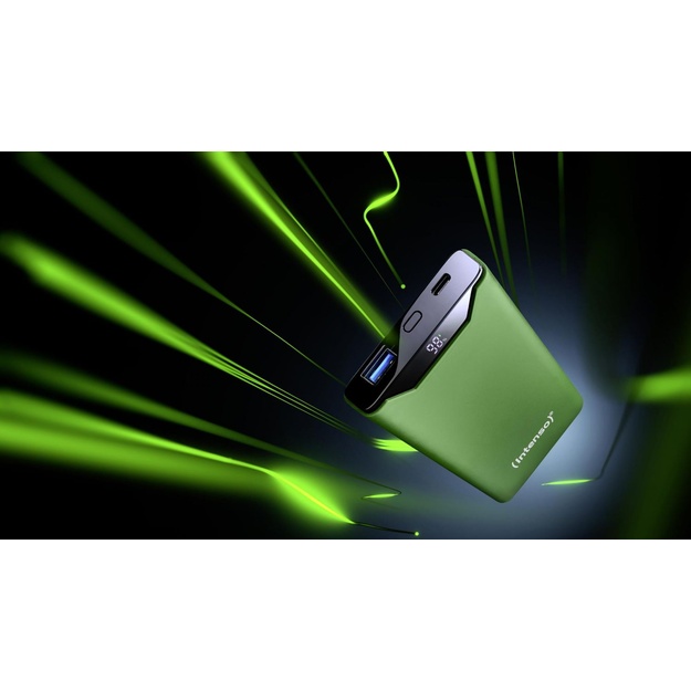 POWER BANK USB 10000MAH/GREEN 7332037 INTENSO