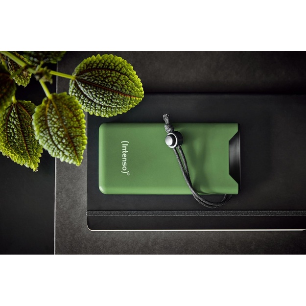 POWER BANK USB 10000MAH/GREEN 7332037 INTENSO