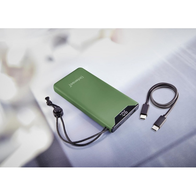 POWER BANK USB 10000MAH/GREEN 7332037 INTENSO
