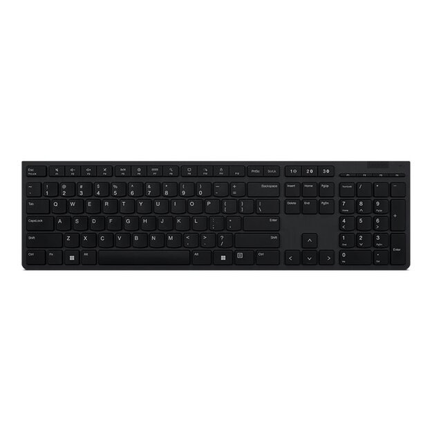 LENOVO Professional Wireless Rechargeable Keyboard US English & Euro