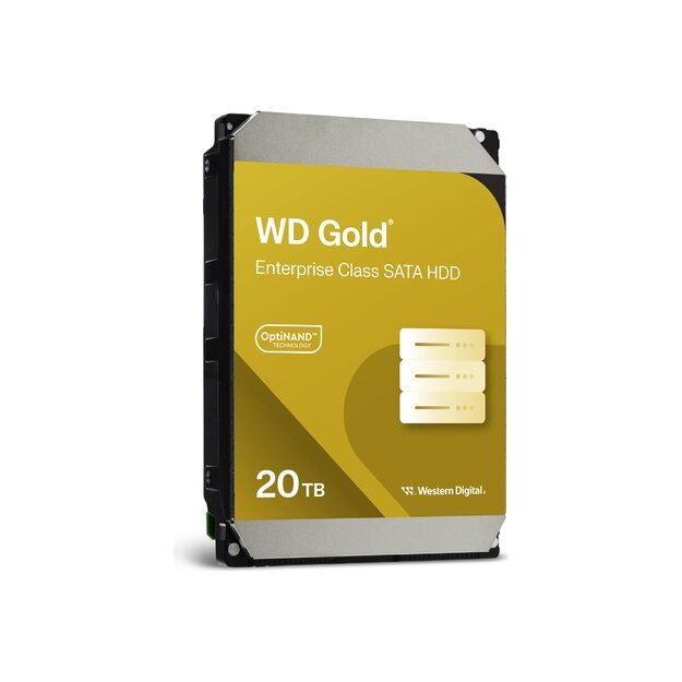 WD Gold 20TB HDD SATA 6Gb/s Enterprise 3.5inch 512MB cache