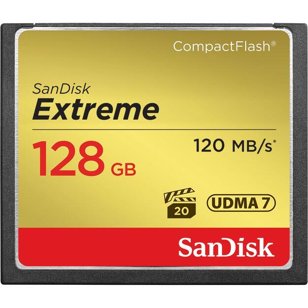 MEMORY COMPACT FLASH 128GB/SDCFXSB-128G-G46 SANDISK