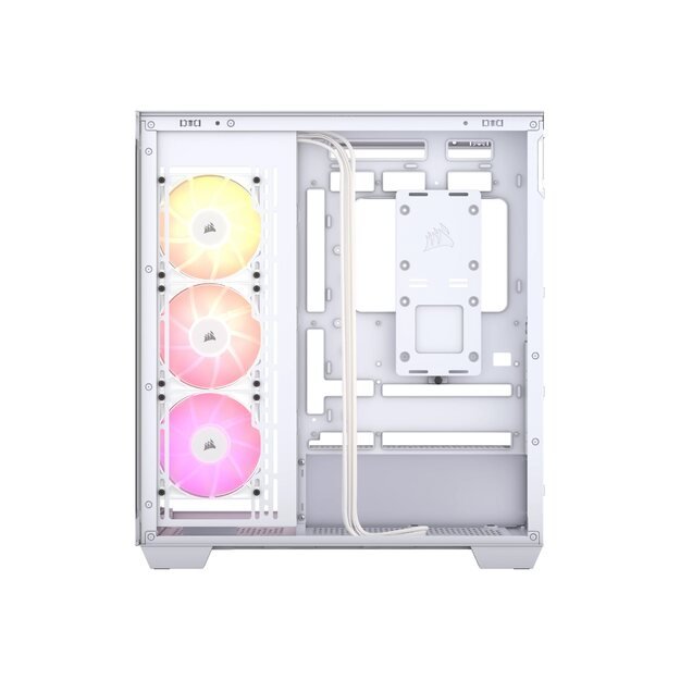 CORSAIR 3500X ARGB Tempered Glass Mid-Tower PC Case White