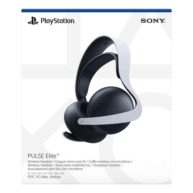 HEADSET WRL PULSE ELITE /PS5/WHITE/BLACK 711719572985 SONY 7