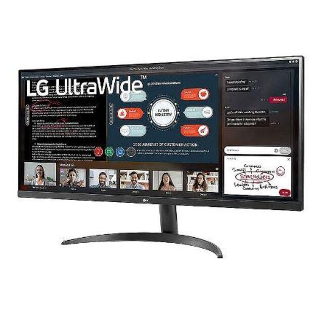 LCD Monitor|LG|34WQ500-B|34 |Business/21 : 9|Panel IPS|2560x1080|21:9|100hz|Matte|5 ms|Tilt|Colour Black|34WQ500-B