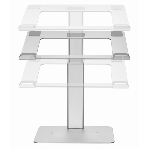 NB ACC RISER STAND ADJUSTABLE/SILVER NBS-D1-02 GEMBIRD