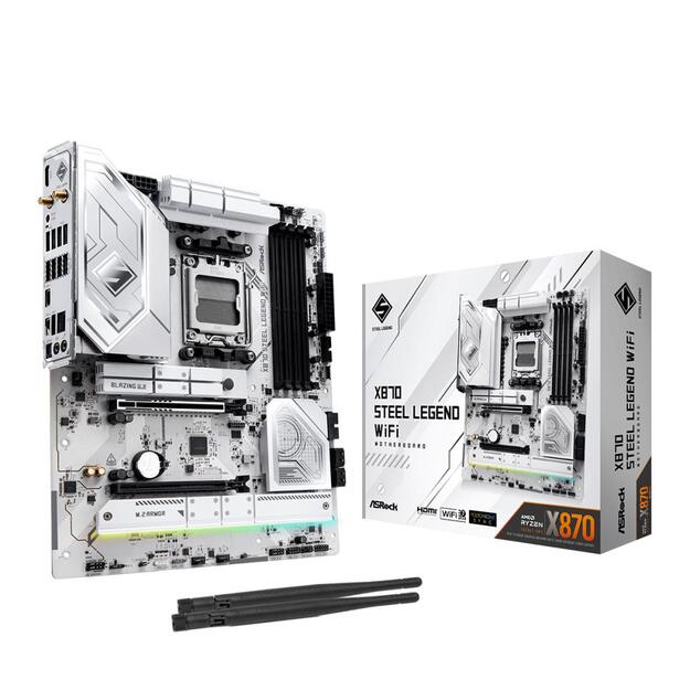 ASROCK X870 STEEL LEGEND WIFI AM5 DDR5 ATX MB