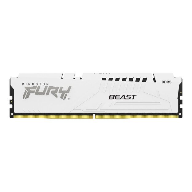 KINGSTON 32GB 6000MT/s DDR5 CL30 DIMM FURY Beast White XMP