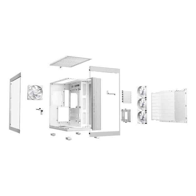 Case|BE QUIET|LIGHT BASE 600 LX|Tower|ATX|MicroATX|MiniITX|Colour White|BGW68 9