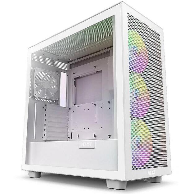 NZXT PC case H7 Flow RGB 2024 midi tower white