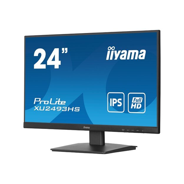 IIYAMA XU2493HS-B6 24inch ETE IPS-panel FHD 100Hz 250cd/m2 HDMI DP Speakers (P) 6