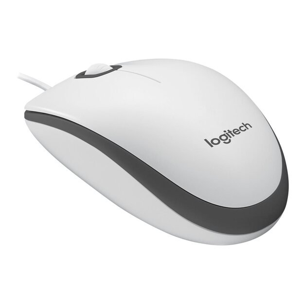 MOUSE USB OPTICAL M100/WHITE 910-006764 LOGITECH