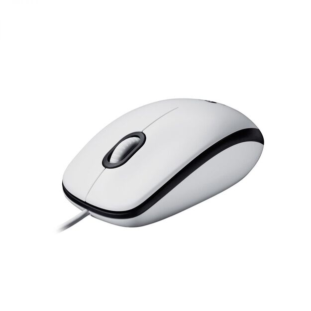 MOUSE USB OPTICAL M100/WHITE 910-006764 LOGITECH 9