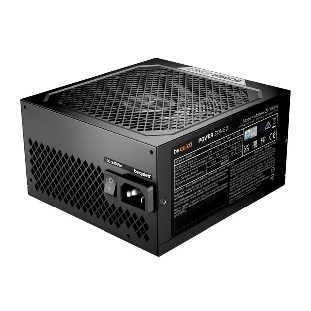 CASE PSU ATX 1000W/POWER ZONE 2 BP008EU BE QUIET 6