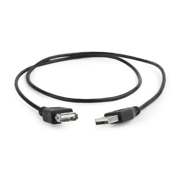 CABLE USB2 EXTENSION AM-AF/CC-USB2-AMAF75CM/300BK GEMBIRD