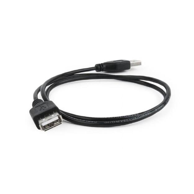 CABLE USB2 EXTENSION AM-AF/CC-USB2-AMAF75CM/300BK GEMBIRD