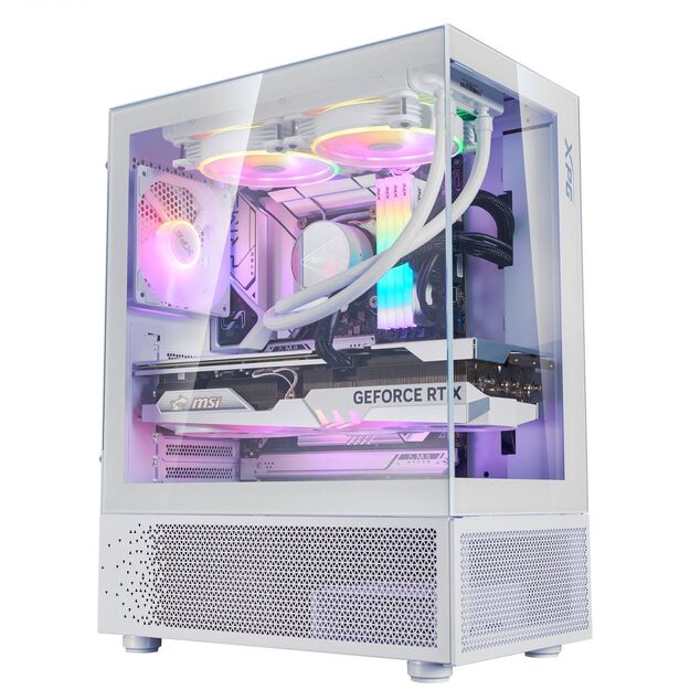 CASE MIDITOWER ATX W/O PSU/INVADERXMINIMT-WHCWW ADATA 14