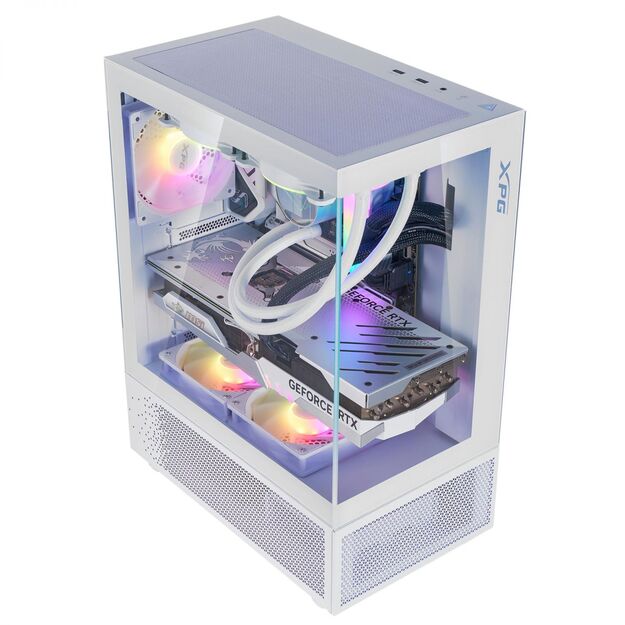 CASE MIDITOWER ATX W/O PSU/INVADERXMINIMT-WHCWW ADATA 13