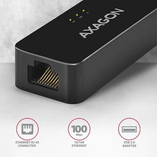 NET ADAPTER USB2 10/100M/ADE-XR AXAGON