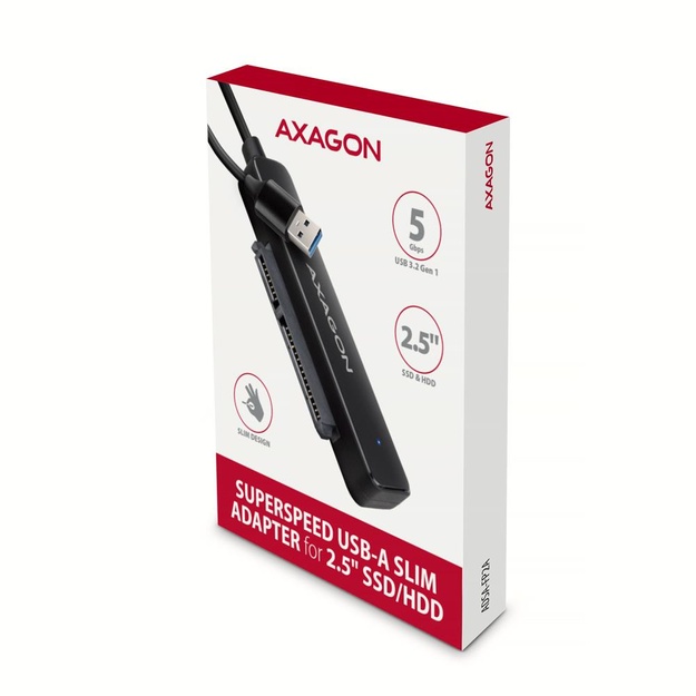 SSD ACC ADAPTER USB-C/SATA/5GBPS 0.2M ADSA-FP2C AXAGON