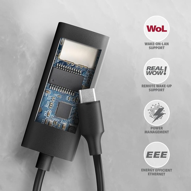NET ADAPTER USB-C 1GB/ADE-ARC AXAGON