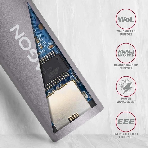 NET ADAPTER USB3.2 1GB/ADE-TR AXAGON