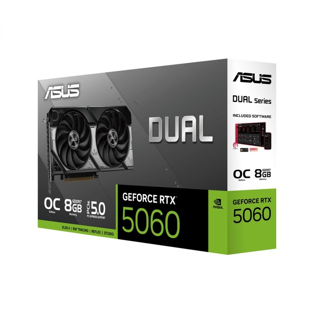 VGA PCIE16 RTX5060 8GB GDDR7/DUAL-RTX5060-O8G ASUS