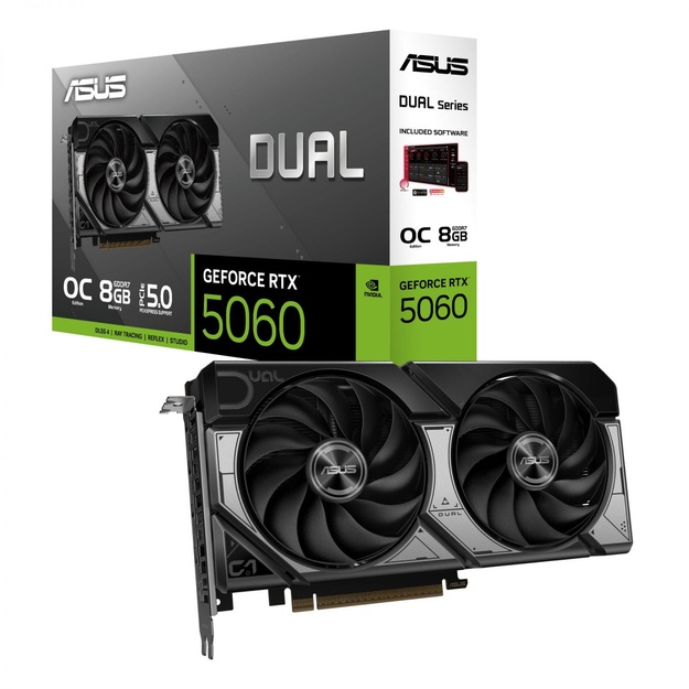VGA PCIE16 RTX5060 8GB GDDR7/DUAL-RTX5060-O8G ASUS