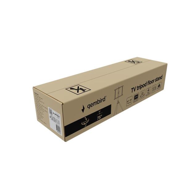 TV SET ACC FLOOR STAND 32-75 /TRIPOD TVS-75ST-01 GEMBIRD 3