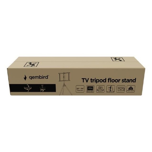 TV SET ACC FLOOR STAND 32-75 /TRIPOD TVS-75ST-01 GEMBIRD