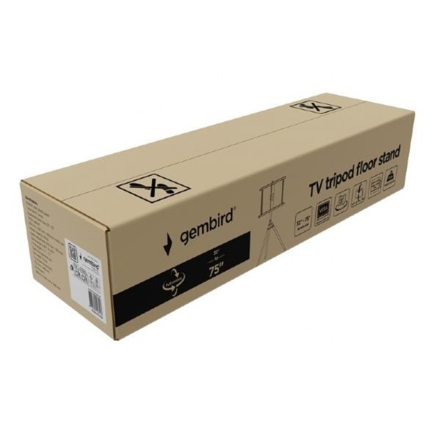 TV SET ACC FLOOR STAND 32-75 /TRIPOD TVS-75ST-01 GEMBIRD