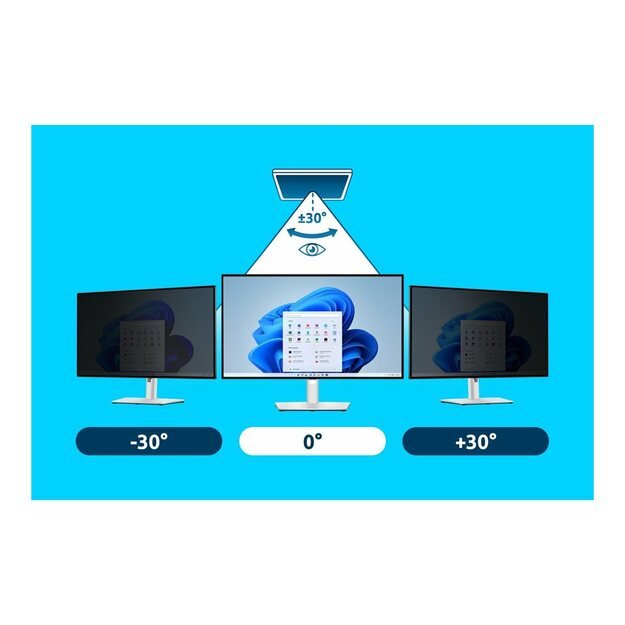 KENSINGTON Privacy Screen Filter for 28inch Monitors 16:9 - 2-Way Removable 2