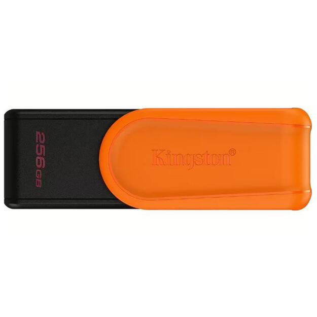KINGSTON 256GB Portable USB 3.2 Gen 1 DataTraveler Exodia S Black/Orange